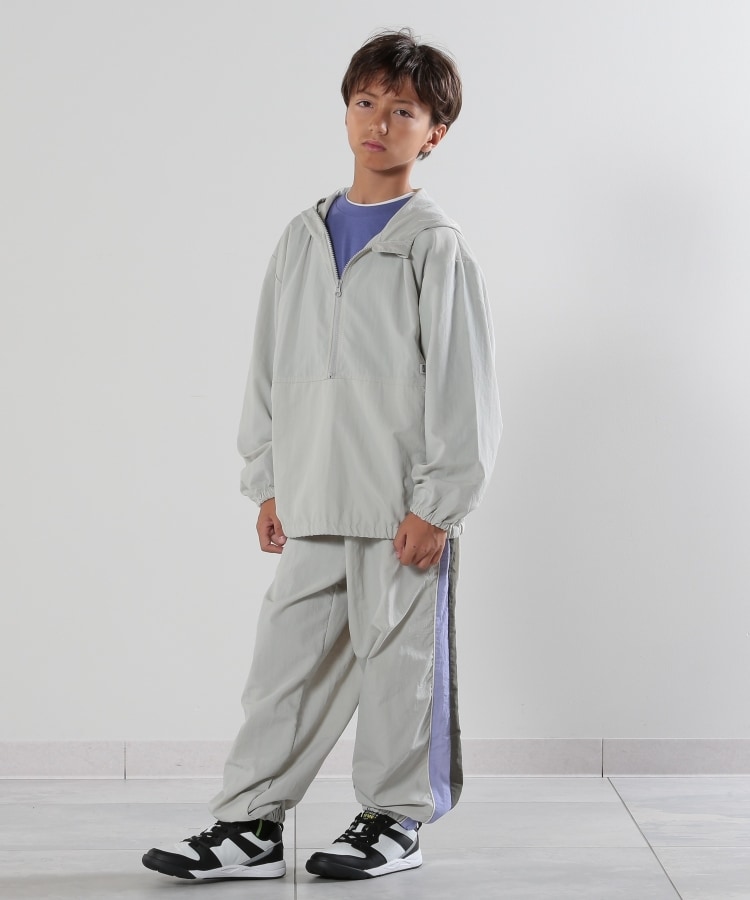 110-140cm】サイドカラーブロックパンツ(フルレングスパンツ 110-140cm】サイドカラーブロックパンツ(フルレングスパンツ