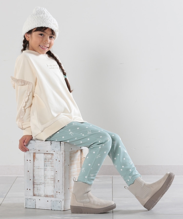 シューラルー /キッズ(SHOO・LA・RUE/Kids)の【110-140cm/男女兼用】裏シャギー総柄パンツ16