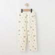 シューラルー /キッズ(SHOO・LA・RUE/Kids)の【110-140cm/男女兼用】裏シャギー総柄パンツ アイボリー(104)