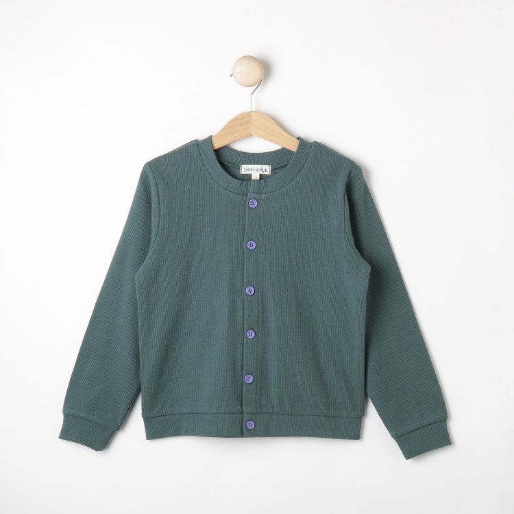 シューラルー /キッズ(SHOO・LA・RUE/Kids)の【110-140cm】ボタン配色カーディガン カーディガン/ボレロ