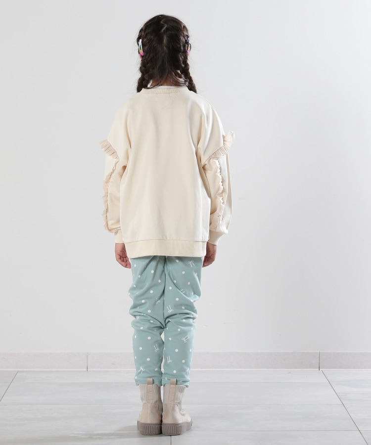 シューラルー /キッズ(SHOO・LA・RUE/Kids)の【110-140cm】フリル袖スウェードライクスウェット10