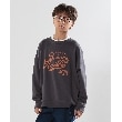 シューラルー /キッズ(SHOO・LA・RUE/Kids)の【110-140cm/親子リンク可/男女兼用】アソートプリントスウェット チャコールグレー(314)