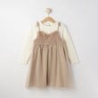 シューラルー /キッズ(SHOO・LA・RUE/Kids)の【110-140cm】 心ときめく フェイクファー×チュール ドッキングワンピース1