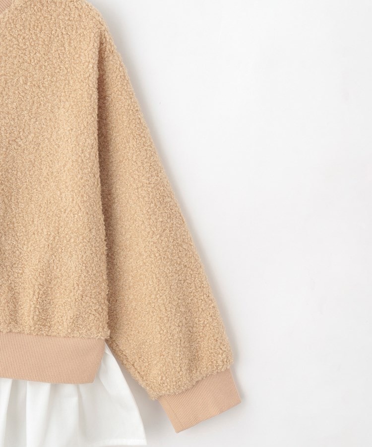 シューラルー /キッズ(SHOO・LA・RUE/Kids)の【110-140cm】フリルレイヤードボアプルオーバー4