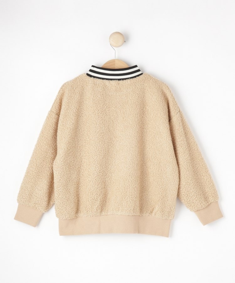 シューラルー /キッズ(SHOO・LA・RUE/Kids)の【110-140cm】ラインリブ使いボアプルオーバー2