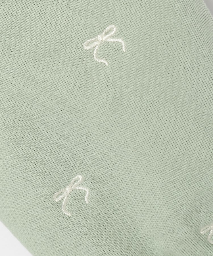 シューラルー /キッズ(SHOO・LA・RUE/Kids)の【110-140cm/洗える】お袖のリボン刺繍がアクセント　レイヤード風デザインスウェット6