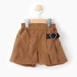 シューラルー /キッズ(SHOO・LA・RUE/Kids)の【110-140cm】フェイクスウェードプリーツキュロット1