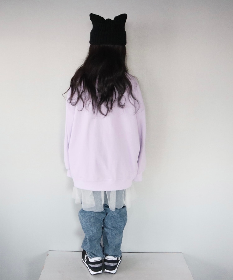 110-140cm】ビッグシルエットスウェット（スウェット