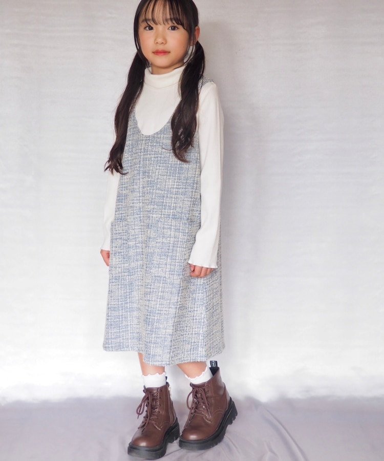 シューラルー /キッズ(SHOO・LA・RUE/Kids)の【110-140cm】カットツイード ワンピース12