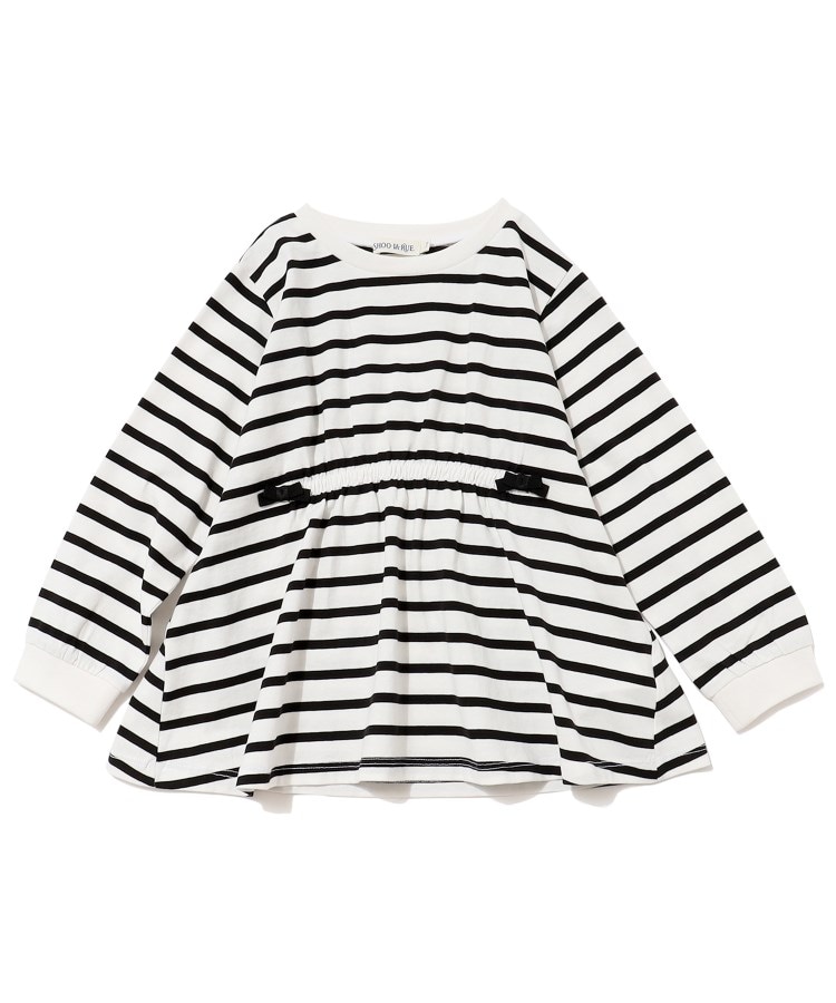 110-140cm】GIRLギャザー使いロンT(カットソー) | SHOO・LA 110-140cm】GIRLギャザー使いロンT(カットソー) | SHOO・LA