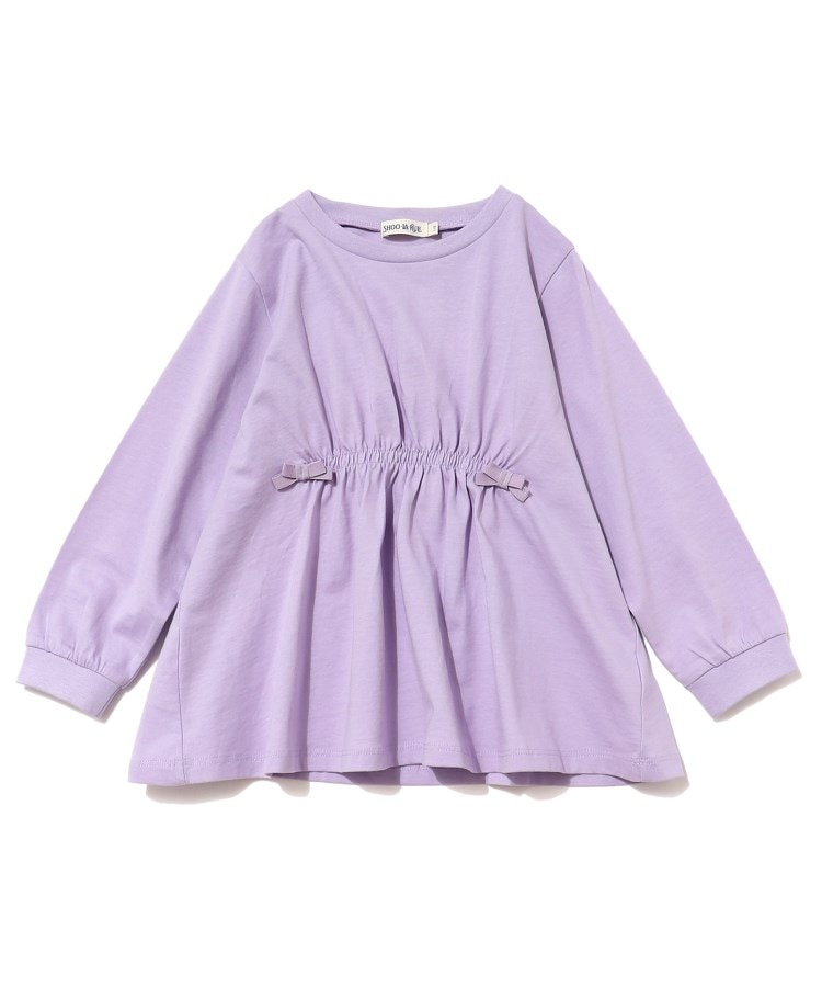 110-140cm】GIRLギャザー使いロンT(カットソー) | SHOO・LA 110-140cm】GIRLギャザー使いロンT(カットソー) | SHOO・LA