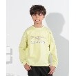 シューラルー /キッズ(SHOO・LA・RUE/Kids)の【110-140cm】BOYモチーフロンT グリーン(025)