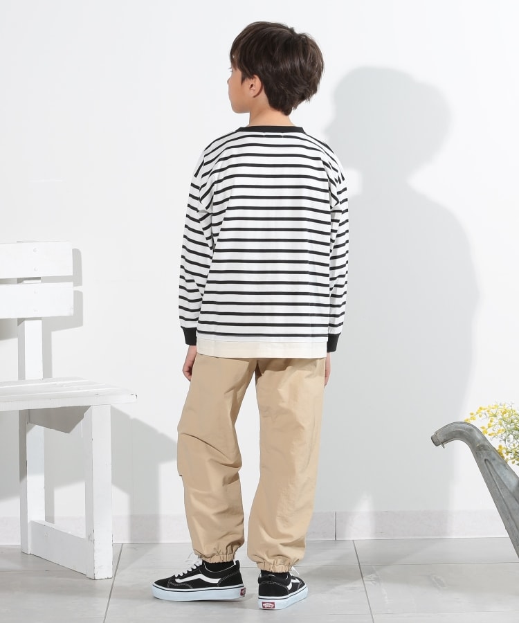 シューラルー /キッズ(SHOO・LA・RUE/Kids)の【110-140cm】異素材ポケット使いロンT11