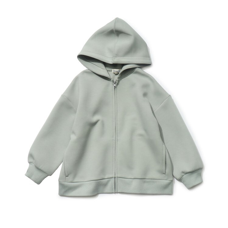 シューラルー /キッズ(SHOO・LA・RUE/Kids)の【110-140cm/リンク/男女兼用】なめらかタッチ ダンボールジップパーカ パーカー
