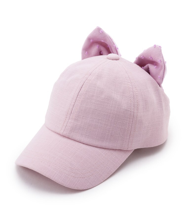 シューラルー /キッズ(SHOO・LA・RUE/Kids)のネコ耳ドットチュールCAP1