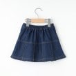 シューラルー /キッズ(SHOO・LA・RUE/Kids)の【110-140cm】インパン付きプリーツデニムスカート2