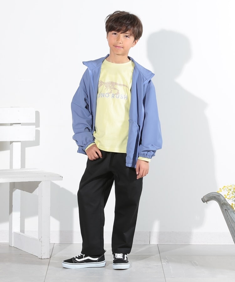 シューラルー /キッズ(SHOO・LA・RUE/Kids)の【110-140cm/防花粉】スタンドカラーブルゾン1