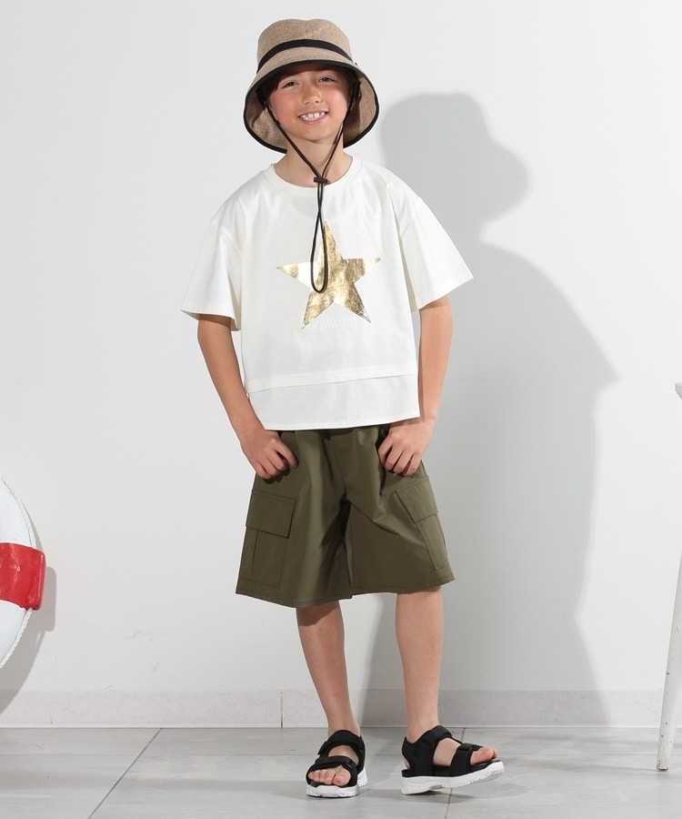 シューラルー /キッズ(SHOO・LA・RUE/Kids)の【110-140cm】カーゴハーフパンツ3