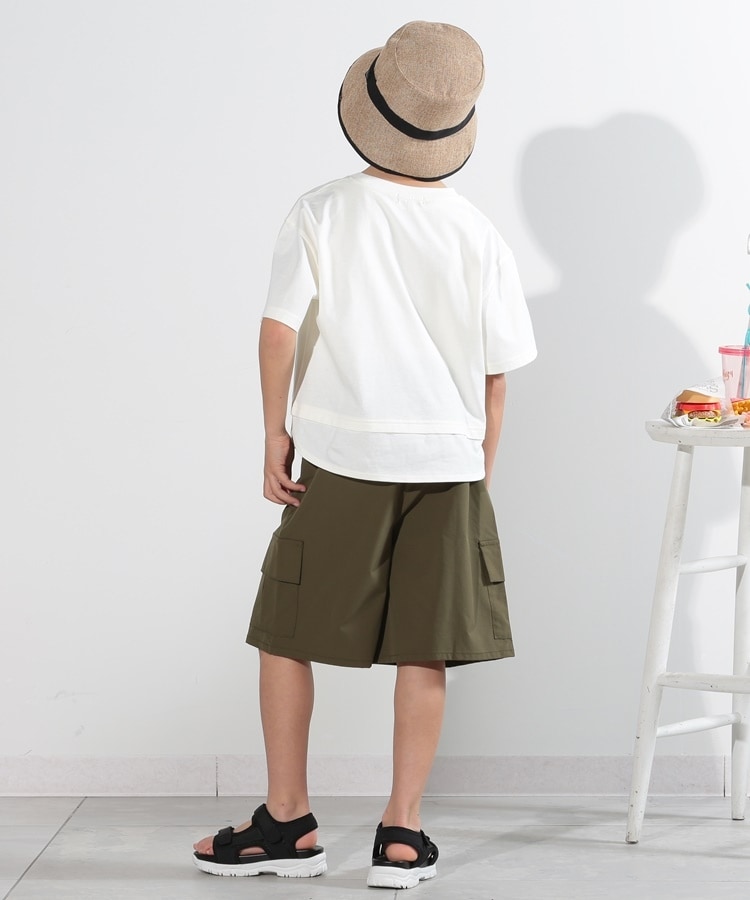 シューラルー /キッズ(SHOO・LA・RUE/Kids)の【110-140cm】カーゴハーフパンツ4