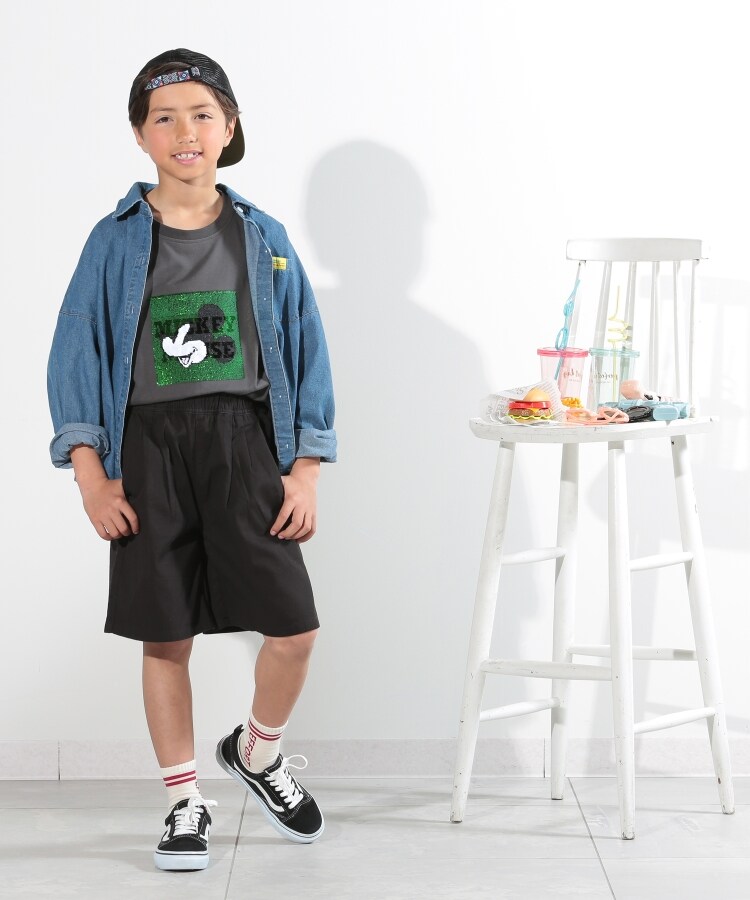 シューラルー /キッズ(SHOO・LA・RUE/Kids)の【110-140cm】タックハーフパンツ16