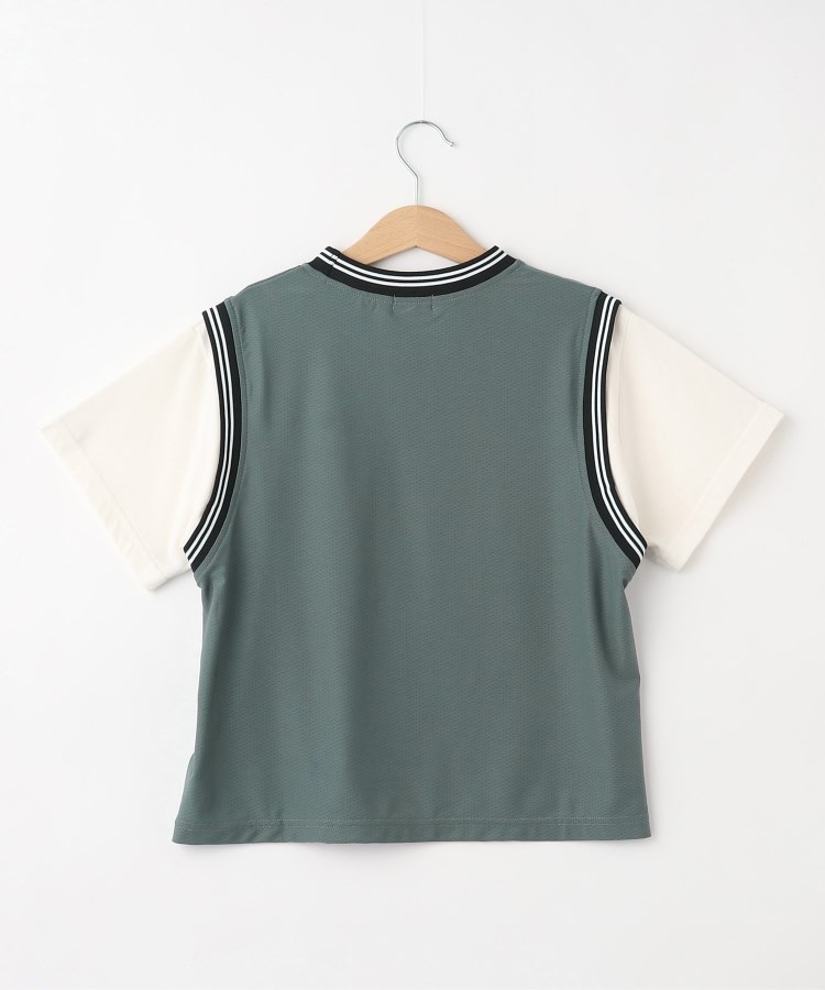 シューラルー /キッズ(SHOO・LA・RUE/Kids)の【110-140cm】ユニフォーム風レイヤードTシャツ5