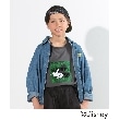 シューラルー /キッズ(SHOO・LA・RUE/Kids)の【110-140cm】オーバーシルエットデニムシャツ ブルー(692)