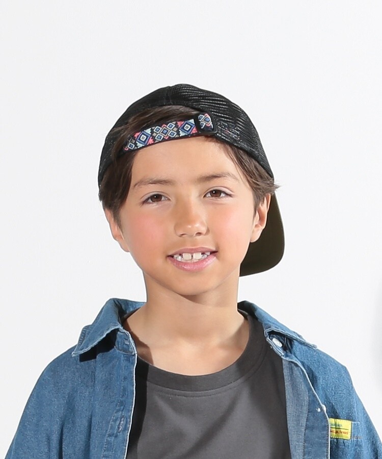 シューラルー /キッズ(SHOO・LA・RUE/Kids)のデザインテープメッシュCAP2