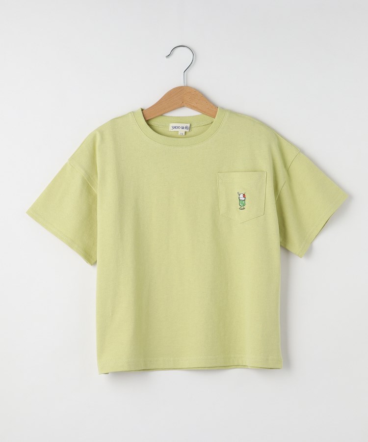110-140cm】ポケット刺繍Tシャツ(Tシャツ) | SHOO・LA・RUE 110-140cm】ポケット刺繍Tシャツ(Tシャツ) | SHOO・LA・RUE