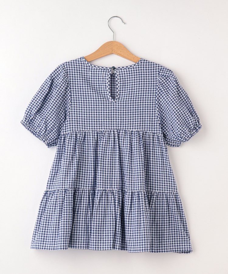 シューラルー /キッズ(SHOO・LA・RUE/Kids)の【110-140cm】フレンチリネンブレンド ティアードチュニック2