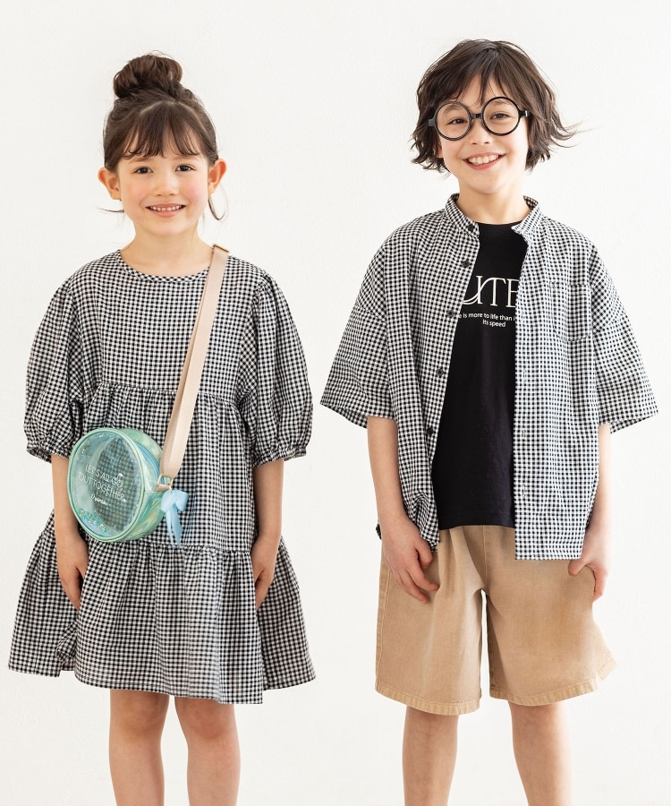 シューラルー /キッズ(SHOO・LA・RUE/Kids)の【110-140cm】フレンチリネンブレンド ティアードチュニック13