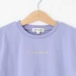 シューラルー /キッズ(SHOO・LA・RUE/Kids)の【110-140cm】袖ストライプ使いデザインTシャツ4