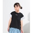 シューラルー /キッズ(SHOO・LA・RUE/Kids)の【110-140cm】袖ストライプ使いデザインTシャツ1