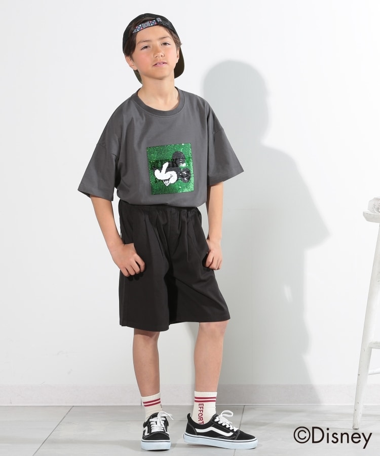 シューラルー /キッズ(SHOO・LA・RUE/Kids)の【DISNEY】スパンコール刺繍Tシャツ4