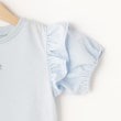 シューラルー /キッズ(SHOO・LA・RUE/Kids)の【110-140cm】異素材使いフリルパフ袖Tシャツ4