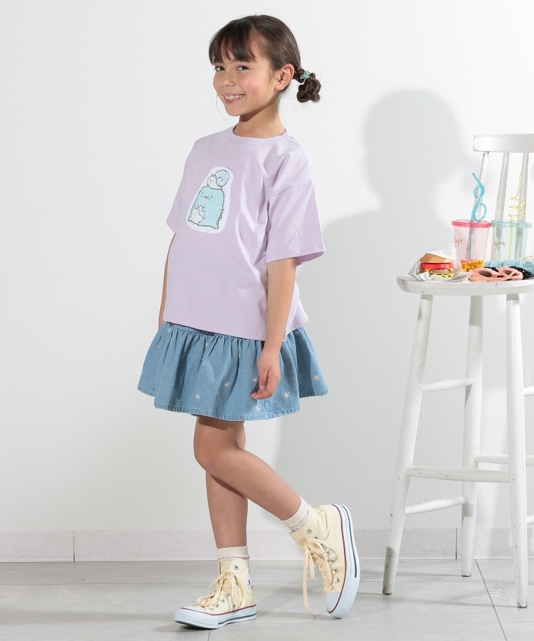 シューラルー /キッズ(SHOO・LA・RUE/Kids)の【すみっコぐらし】スパンコールTシャツ2