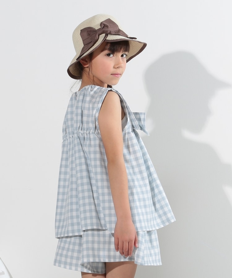 シューラルー /キッズ(SHOO・LA・RUE/Kids)の【110-140cm】ギンガムチェックセットアップ3