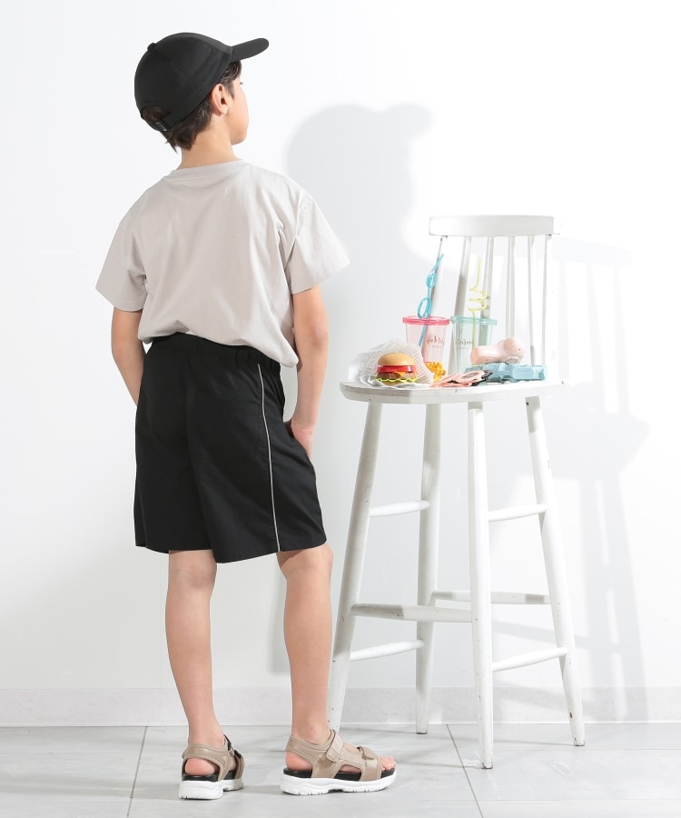 110-140cm／吸水速乾】パイピングハーフパンツ（ハーフパンツ
