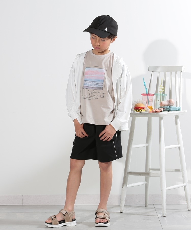 110-140cm/UV/速乾】メッシュパーカー(パーカー) | SHOO・LA 110-140cm/UV/速乾】メッシュパーカー(パーカー) | SHOO・LA