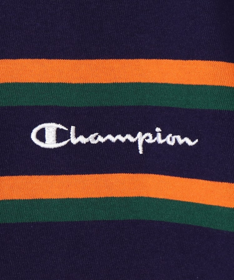 シューラルー /キッズ(SHOO・LA・RUE/Kids)の【Champion】マルチボーダー半袖Tシャツ10