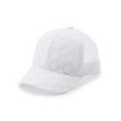 シューラルー /キッズ(SHOO・LA・RUE/Kids)のフラワーレースメッシュCAP オフホワイト(003)