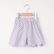 シューラルー /キッズ(SHOO・LA・RUE/Kids)の【110-140cm/水陸両用】総柄スカラップキュロットパンツ ラベンダー(280)