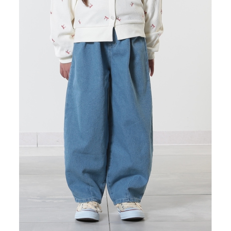 シューラルー /キッズ(SHOO・LA・RUE/Kids)の【100-150cm/洗える/男女兼用】穿くだけで旬な着こなしに アソートカーブパンツ フルレングスパンツ
