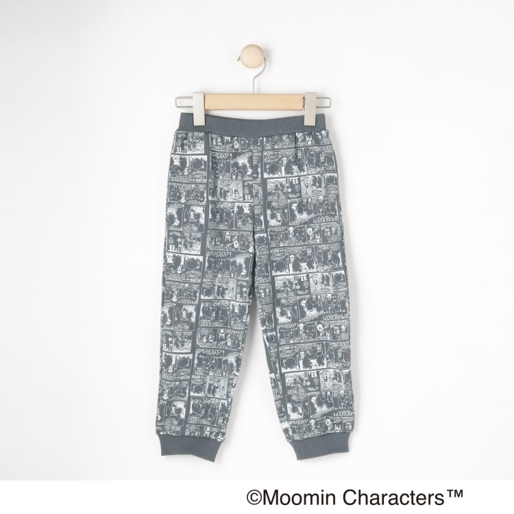 シューラルー /キッズ(SHOO・LA・RUE/Kids)の【MOOMIN】総柄スウェットパンツ フルレングスパンツ