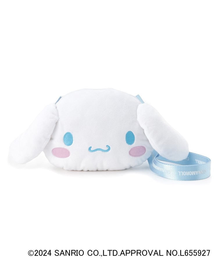 シューラルー /キッズ(SHOO・LA・RUE/Kids)の【サンリオキャラクターズ】ぬいぐるみフェイスポシェット オフホワイト(003)