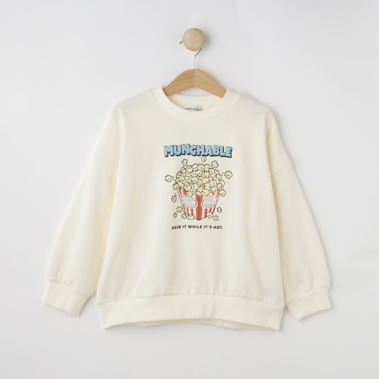 シューラルー /キッズ(SHOO・LA・RUE/Kids)の【100-120cm/洗える/兄妹リンク可】コーデの主役 アソートプリントスウェット スウェット・トレーナー