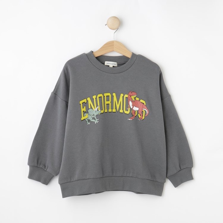 シューラルー /キッズ(SHOO・LA・RUE/Kids)の【100-120cm/洗える/兄妹リンク可】コーデの主役 アソートプリントスウェット スウェット・トレーナー