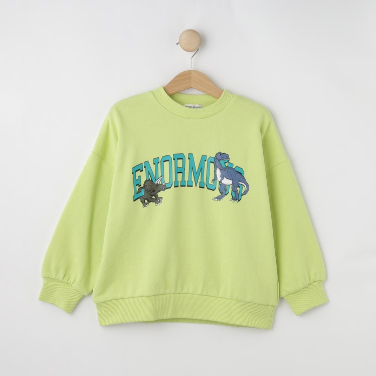 シューラルー /キッズ(SHOO・LA・RUE/Kids)の【100-120cm/洗える/兄妹リンク可】コーデの主役 アソートプリントスウェット スウェット・トレーナー