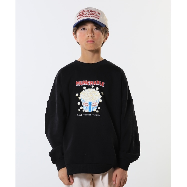 シューラルー /キッズ(SHOO・LA・RUE/Kids)の【130-150cm/洗える/兄妹リンク可】コーデの主役 アソートプリント オーバースウェット スウェット・トレーナー