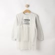 シューラルー /キッズ(SHOO・LA・RUE/Kids)の【100-150cm/洗える/2点セット】大人顔負け ロゴロンT＋チュールキャミ アイボリー(004)