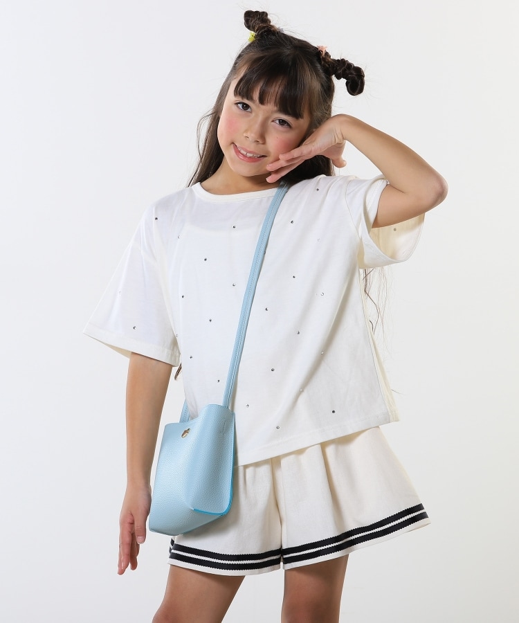 シューラルー /キッズ(SHOO・LA・RUE/Kids)の【100-150cm】裾テープ使いフレアスカパン12